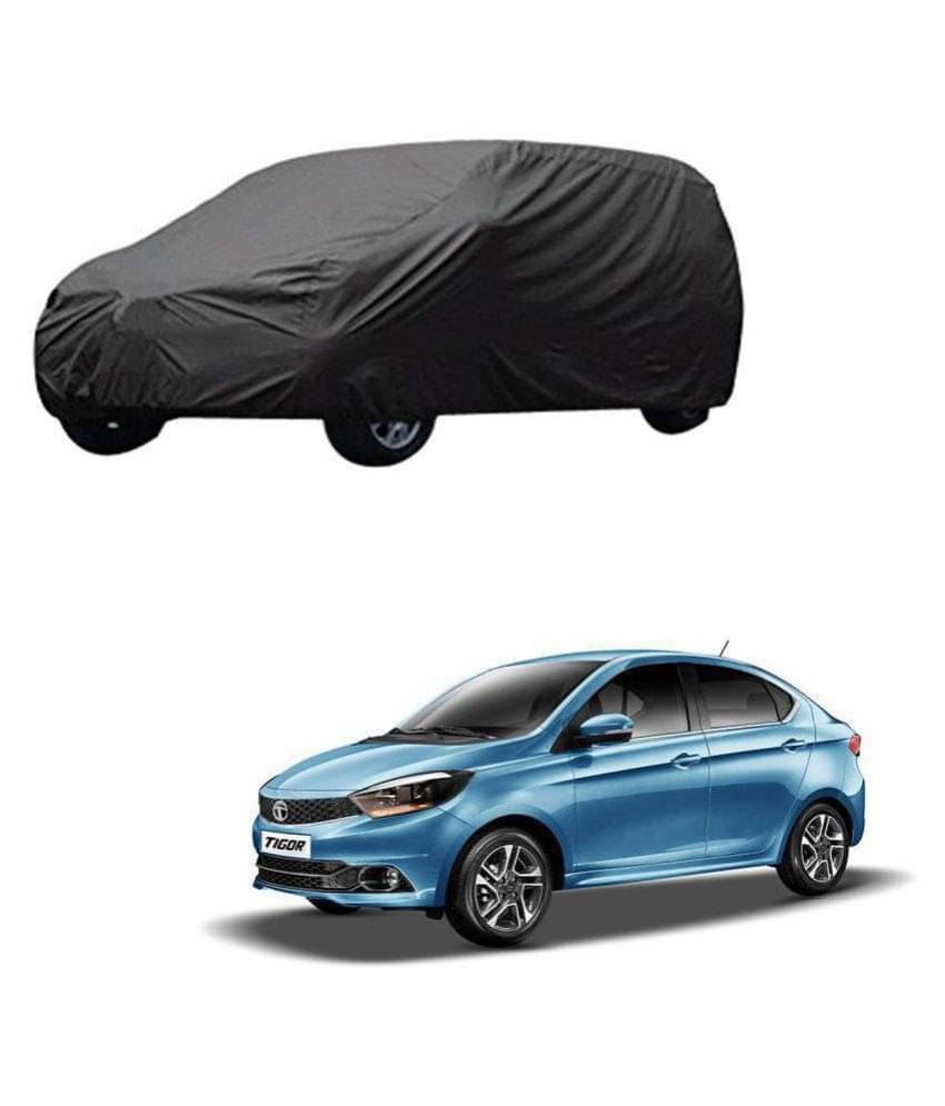 Autoretail Grey Color Car Cover Polyster For Tata Tigor     			Autoretail Grey Color Car Cover Polyster For Tata Tigor