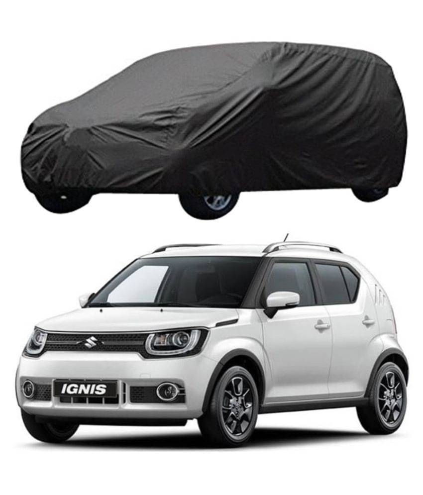 Autoretail Grey Color Car Cover Polyster For Hyundai Ignis Autoretail Grey Color Car Cover Polyster For Hyundai Ignis