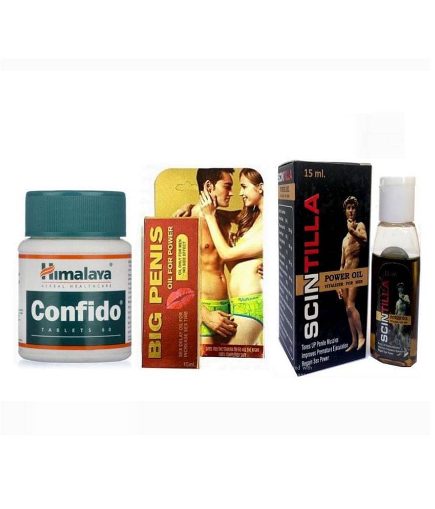     			Cackle's Confido 60 Tabs, Big P Oil & Scintilla Oil 15 ml Pack Of 2