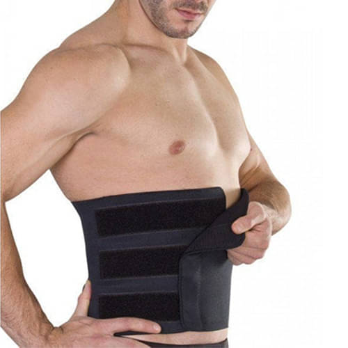     			Witzion Abdominal Belt Back Support Belt Neoprene Black Abdominal Support XXL