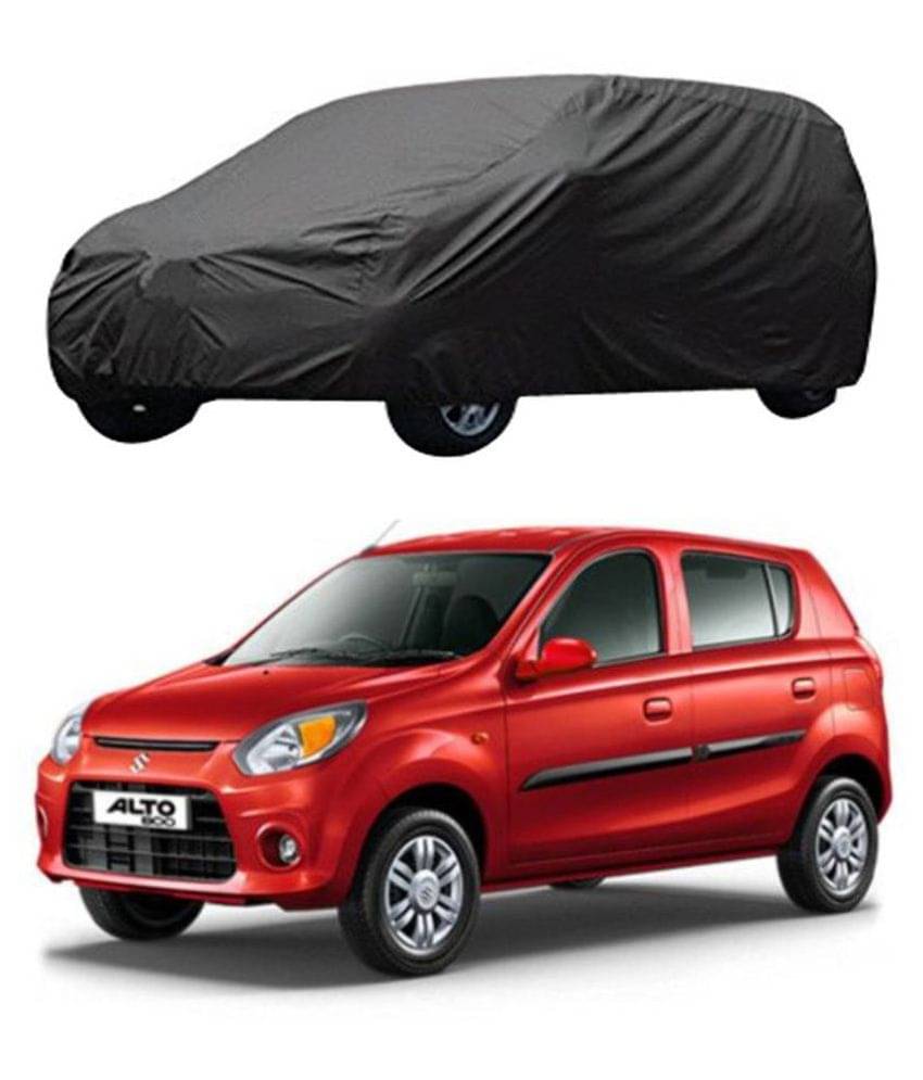     			Autoretail Grey Color Dust Proof Car Body Polyster Cover Polyster For Maruti Suzuki Alto 800