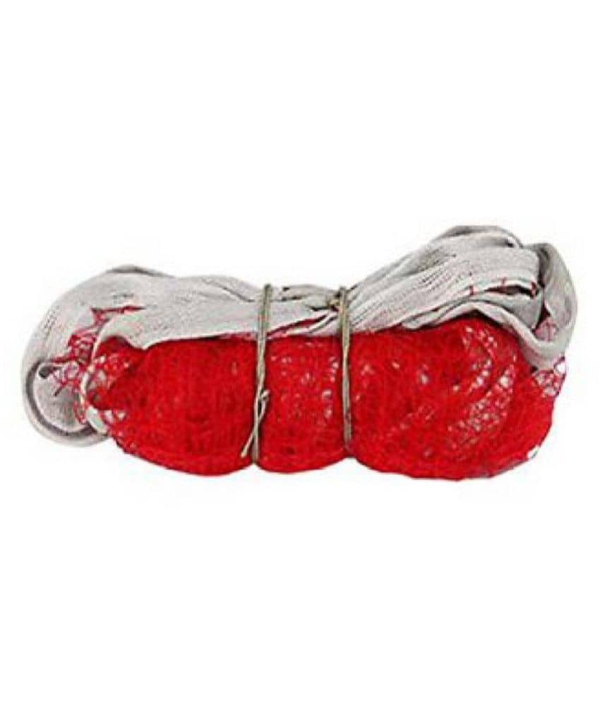 Emm Emm 6.15 .75 Nylon Red Badminton Net - Sports and Fitness Equipment | Buy online on ZillyBuy