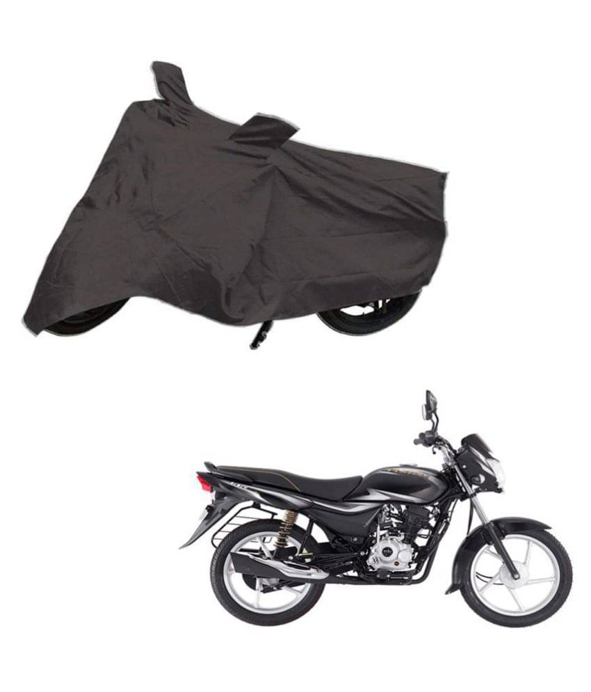 AutoRetail Dust Proof Two Wheeler Polyster Cover for Bajaj Platina 100 Es (Mirror Pocket, Grey Color)     			AutoRetail Dust Proof Two Wheeler Polyster Cover for Bajaj Platina 100 Es (Mirror Pocket, Grey Color)