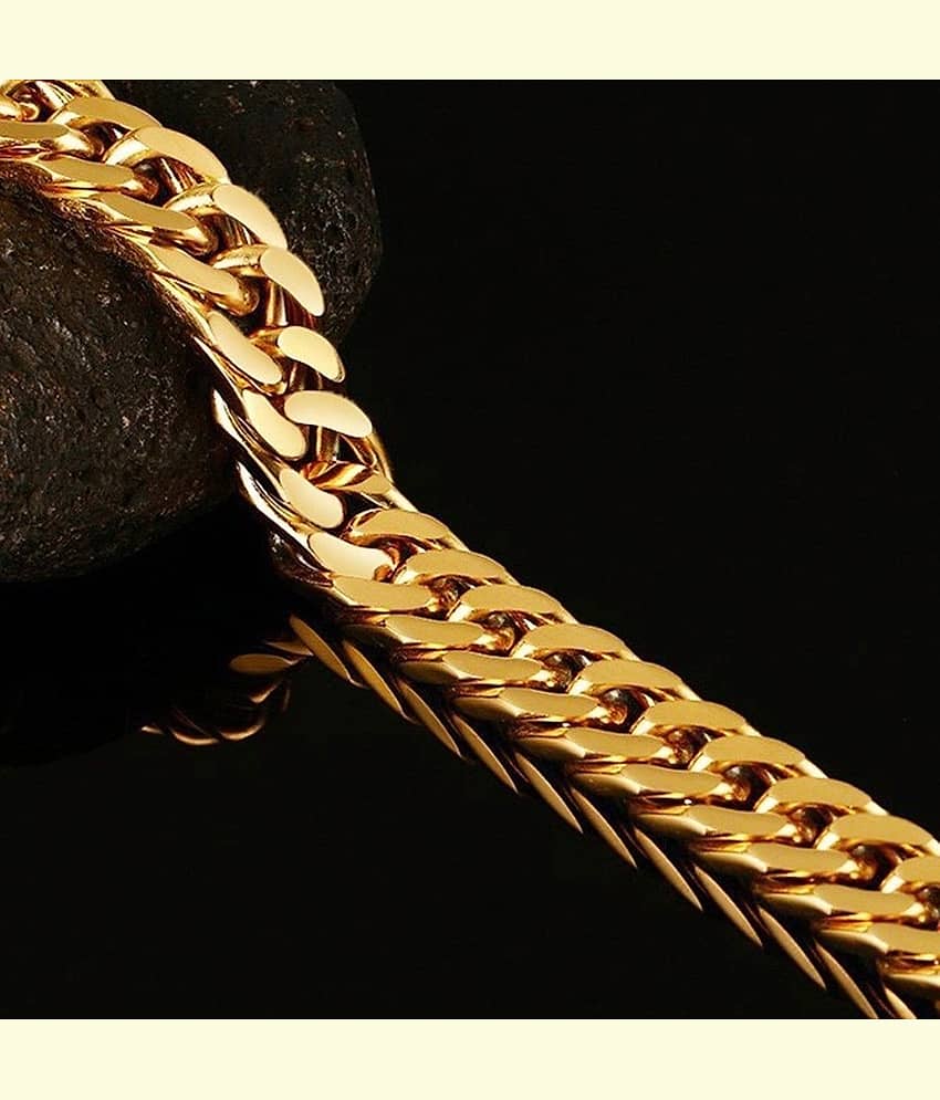 The Jewelbox Gold Stainless Steel Bracelets - Bangles & Bracelets | Buy online on ZillyBuy