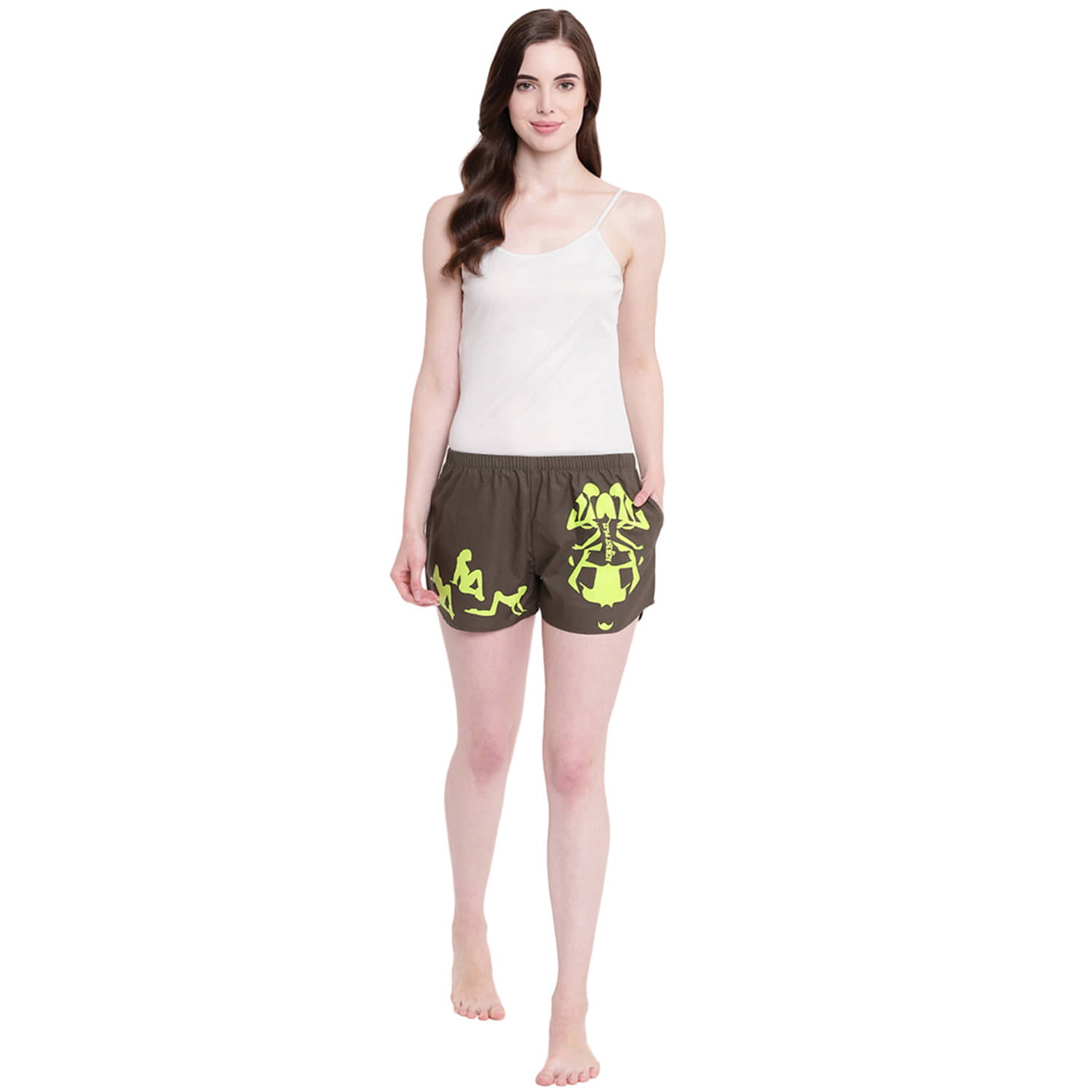 La Intimo Cotton Hot Pants - Multi color