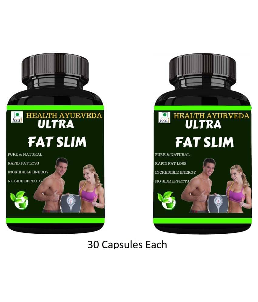 Health Ayurveda Ultra Fat Slim | Weight Loss Capsule 60 No.S Pack of 2     			Health Ayurveda Ultra Fat Slim | Weight Loss Capsule 60 No.S Pack of 2