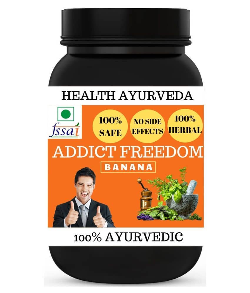Health Ayurveda Addict Freedom | Free From Addiction Powder 100 Gm Pack of 1