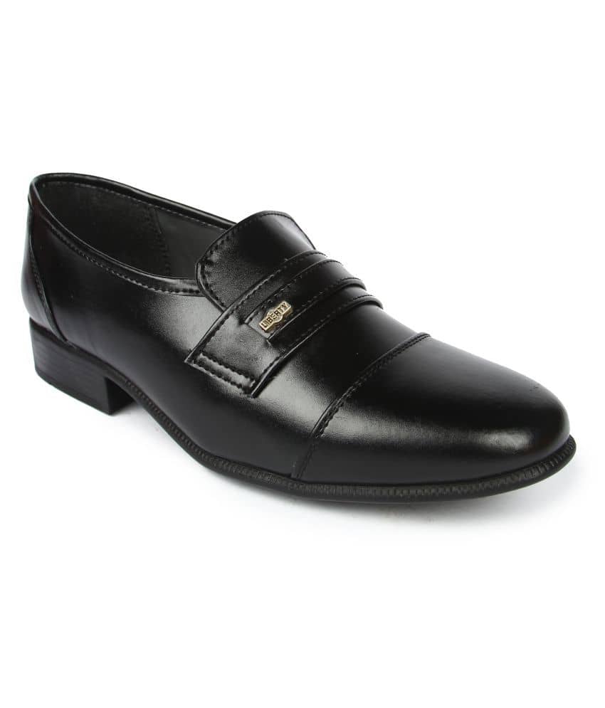 Fortune By Liberty Black Men's Formal Shoes - Formal Shoes | Buy online on ZillyBuy