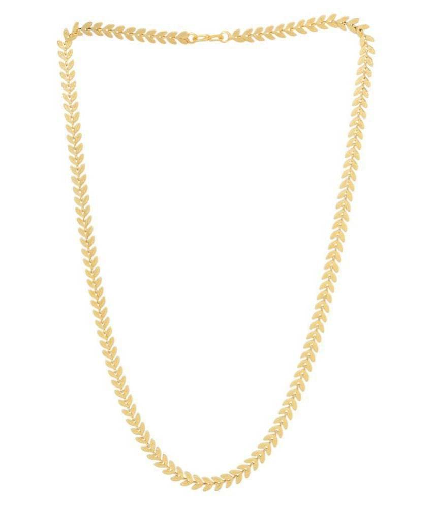     			shankhraj mall Gold Plated Chain ( Set of 1 )