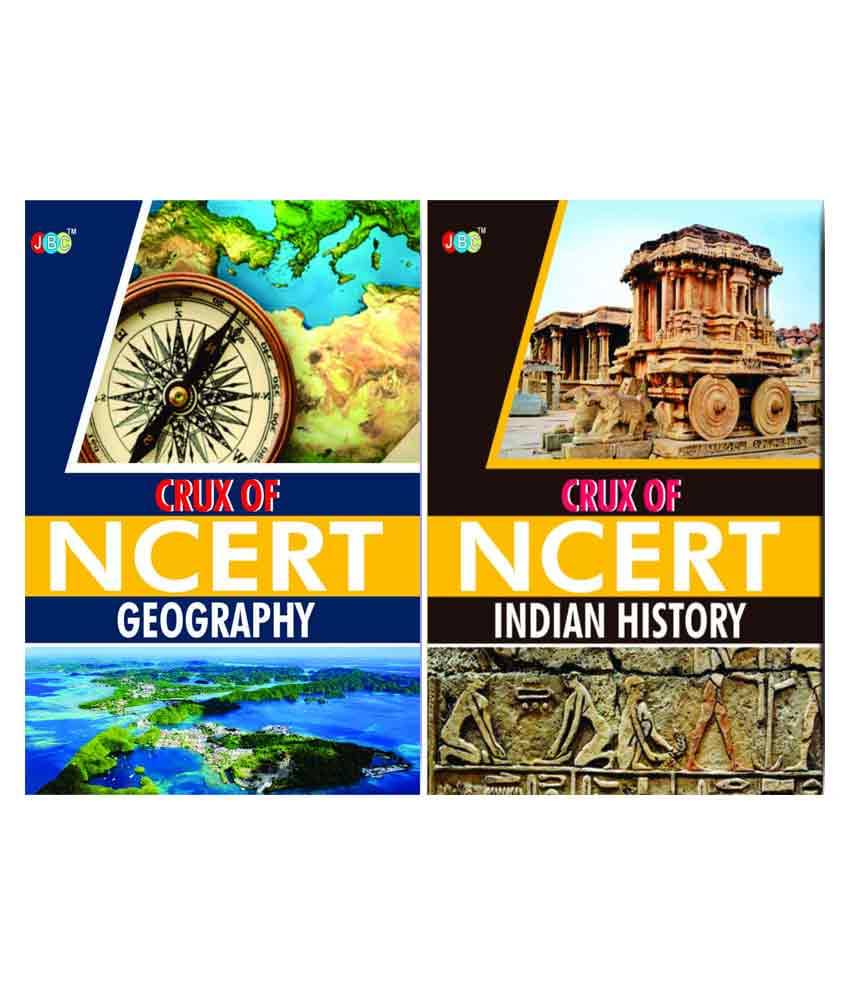     			Combo CRUX of NCERT (Geography, Indian History) A  Set of 2 Books