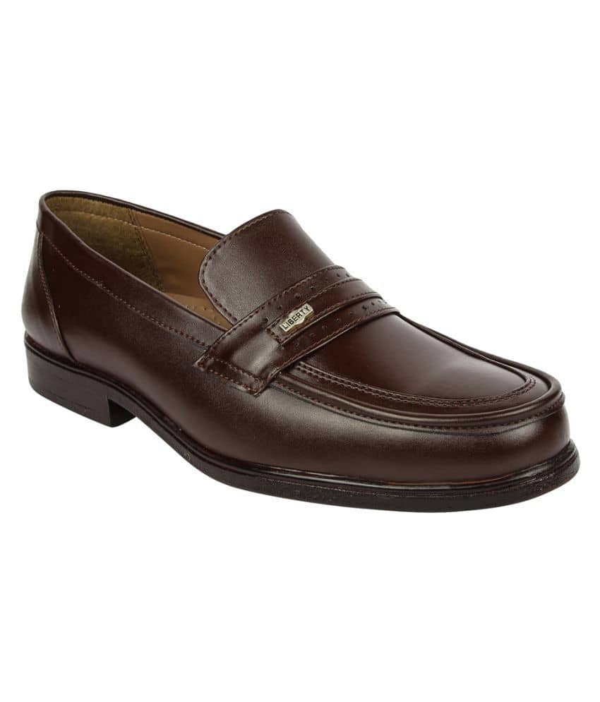 Fortune By Liberty Brown Men's Formal Shoes - Formal Shoes | Buy online on ZillyBuy