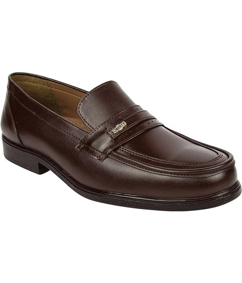Fortune By Liberty Brown Men's Formal Shoes - Formal Shoes | Buy online on ZillyBuy