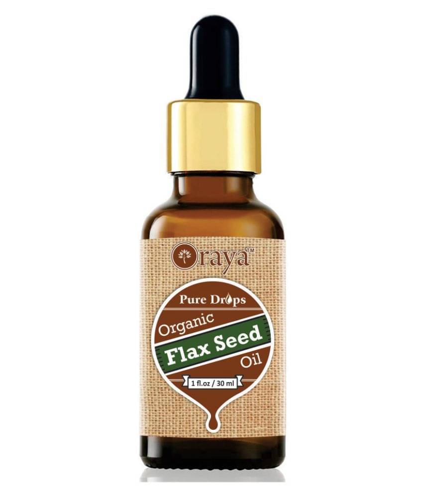     			ORAYA 100% Pure & Natural Flaxseed Oil For Hair Growth- 30 ml