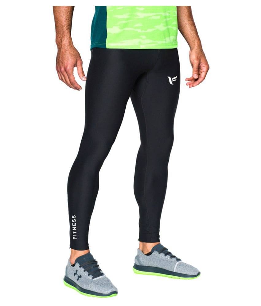     			Zexer Men Compression Lower, Workout Standard Spats Base Layer Compression Pants Tights