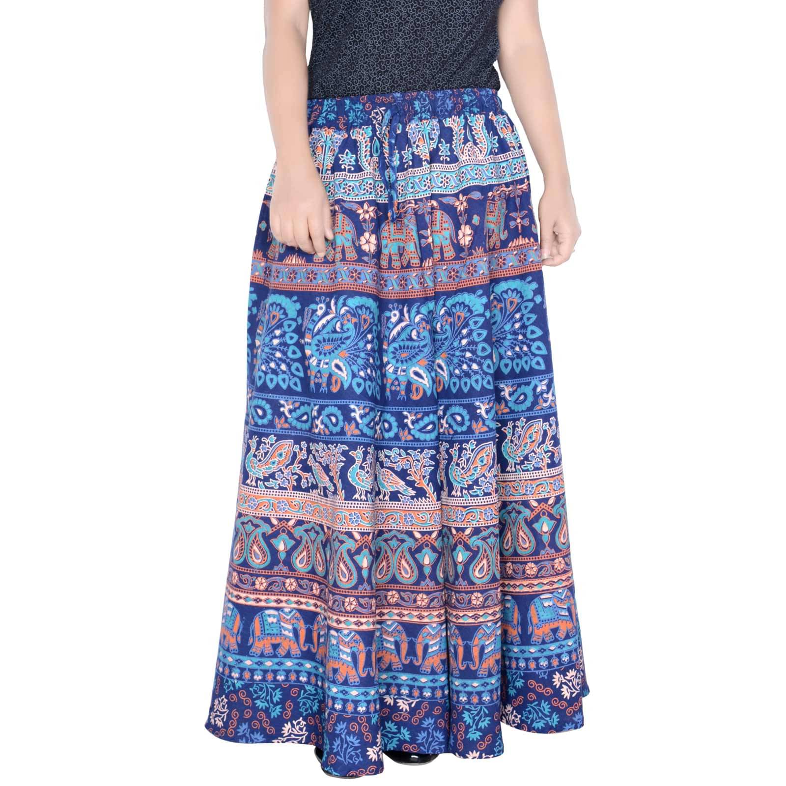    			Sttoffa Cotton Wrap Skirt - Turquoise