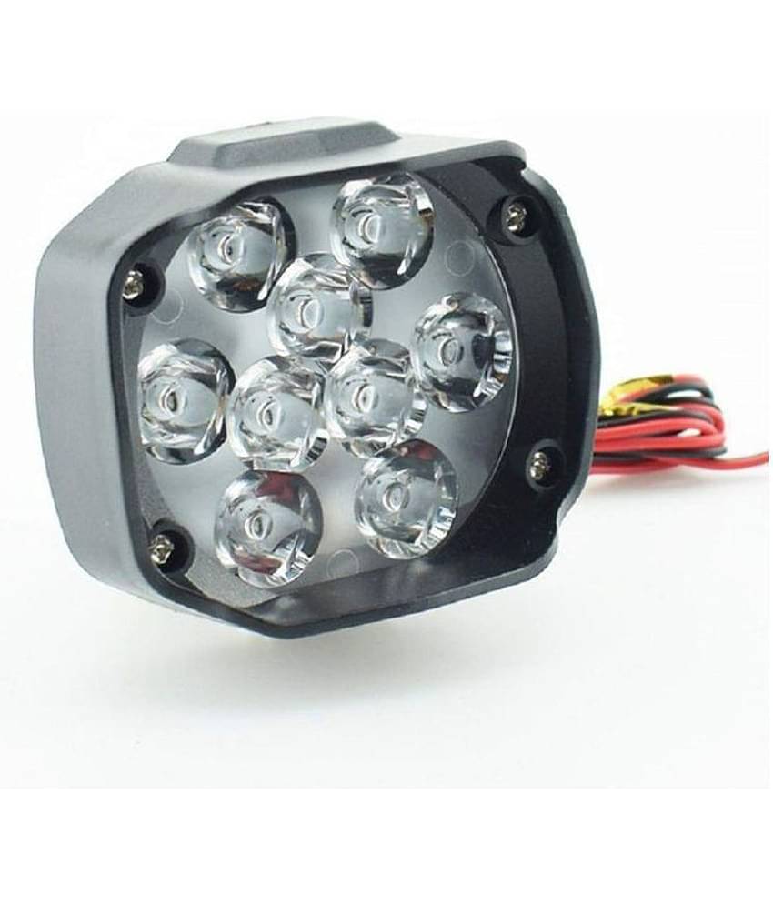 9 LED Bike Fog light - Set of 2 - 15 Watts Each (Switch Free)