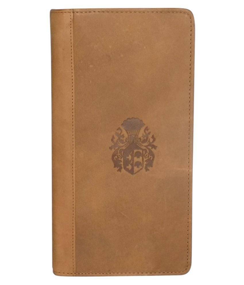     			Style 98 Zip Brown Travel Card Holder