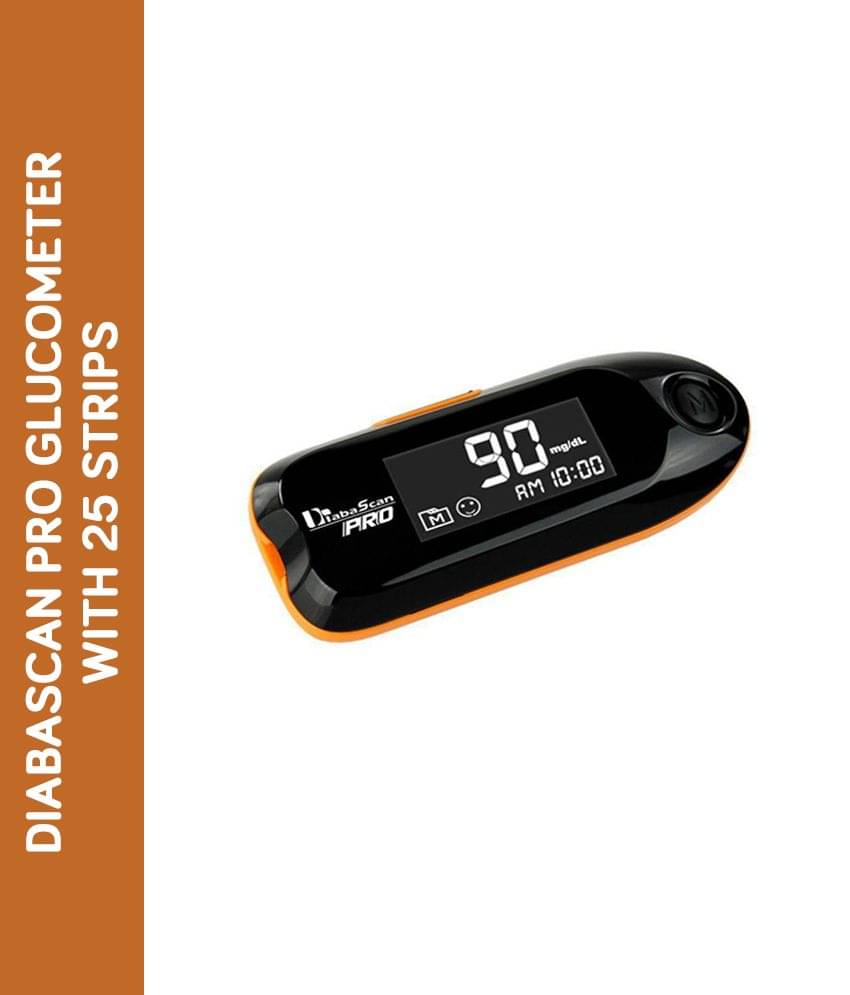 DiabaScan PRO Glucometer TD4235 with 25 Strips DiabaScan PRO Glucometer TD4235 with 25 Strips