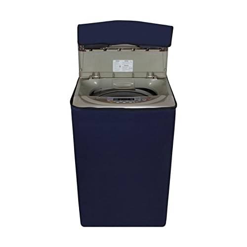 Single Polyester Blue Washing Machine Cover for Universal 6 kg Top Load Single Polyester Blue Washing Machine Cover for Universal 6 kg Top Load