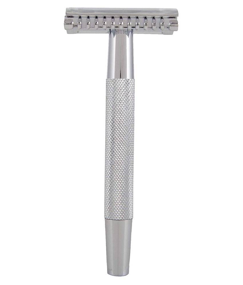 Romer-7 De BT Premium Finish Safety Razor with Combo HEAVY Head + 10 SS Blade Romer-7 De BT Premium Finish Safety Razor with Combo HEAVY Head + 10 SS Blade