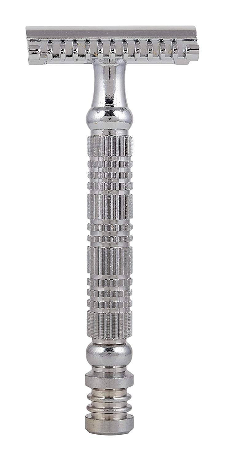 Romer-7 De CA Premium Finish Hybrid Head Safety razor + SS Blade Safety Razor Double Edge 1 Romer-7 De CA Premium Finish Hybrid Head Safety razor + SS Blade Safety Razor Double Edge 1