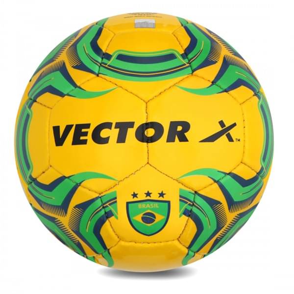     			Vector X BRAZIL Yellow Football Size- 5