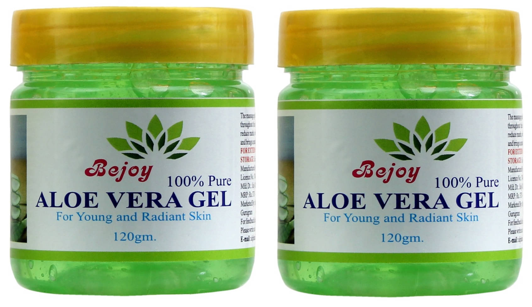     			BEJOY Aloe Vera Face gel Cleanser 240 mL Pack of 2