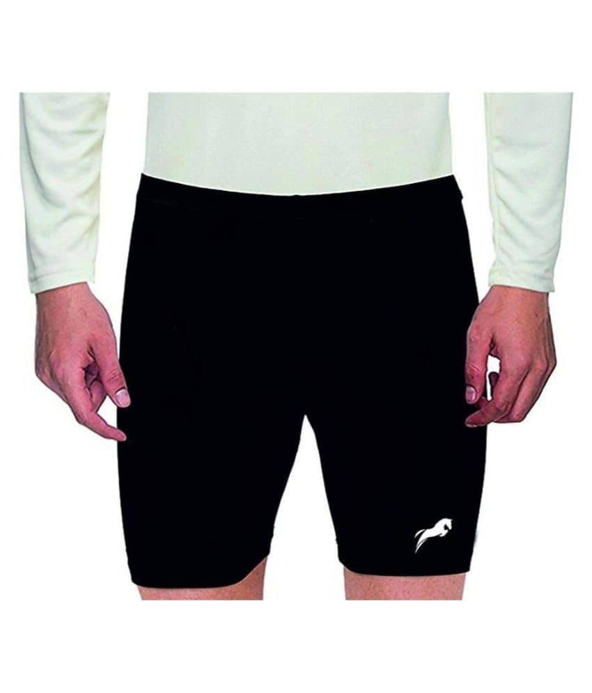 Just Rider Black Nylon Tights - Track Pants | Buy online on ZillyBuy