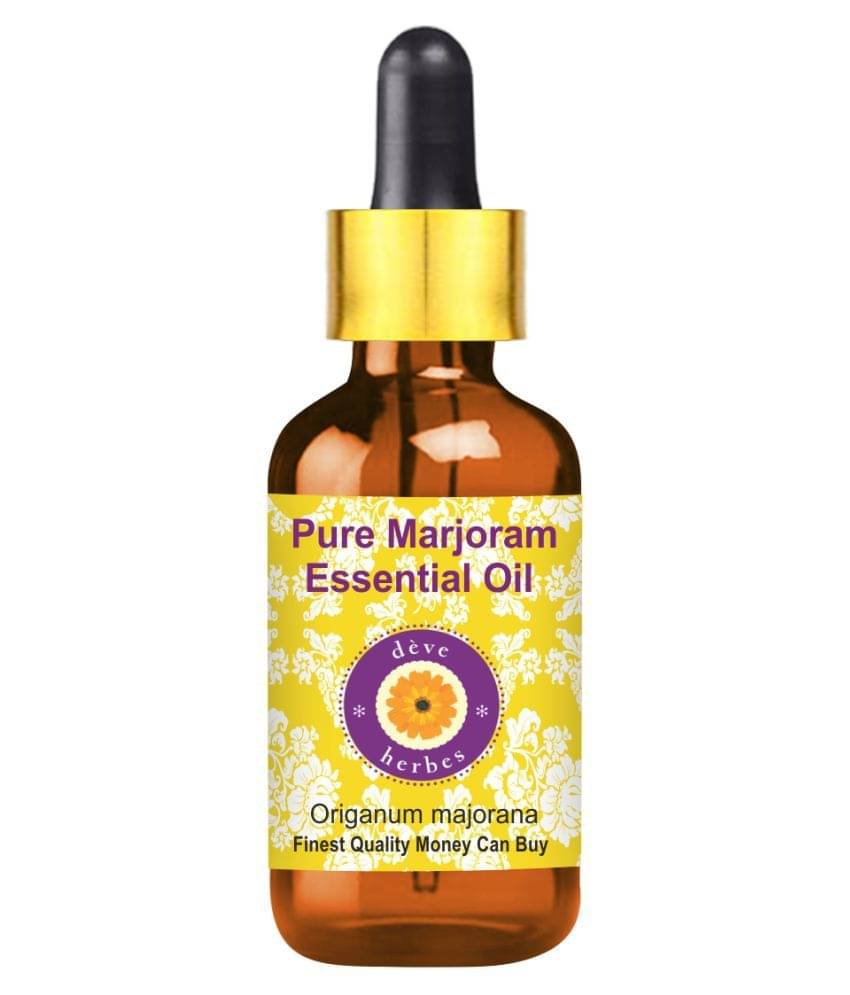 Deve Herbes Pure Marjoram Essential Oil 15 mL Deve Herbes Pure Marjoram Essential Oil 15 mL