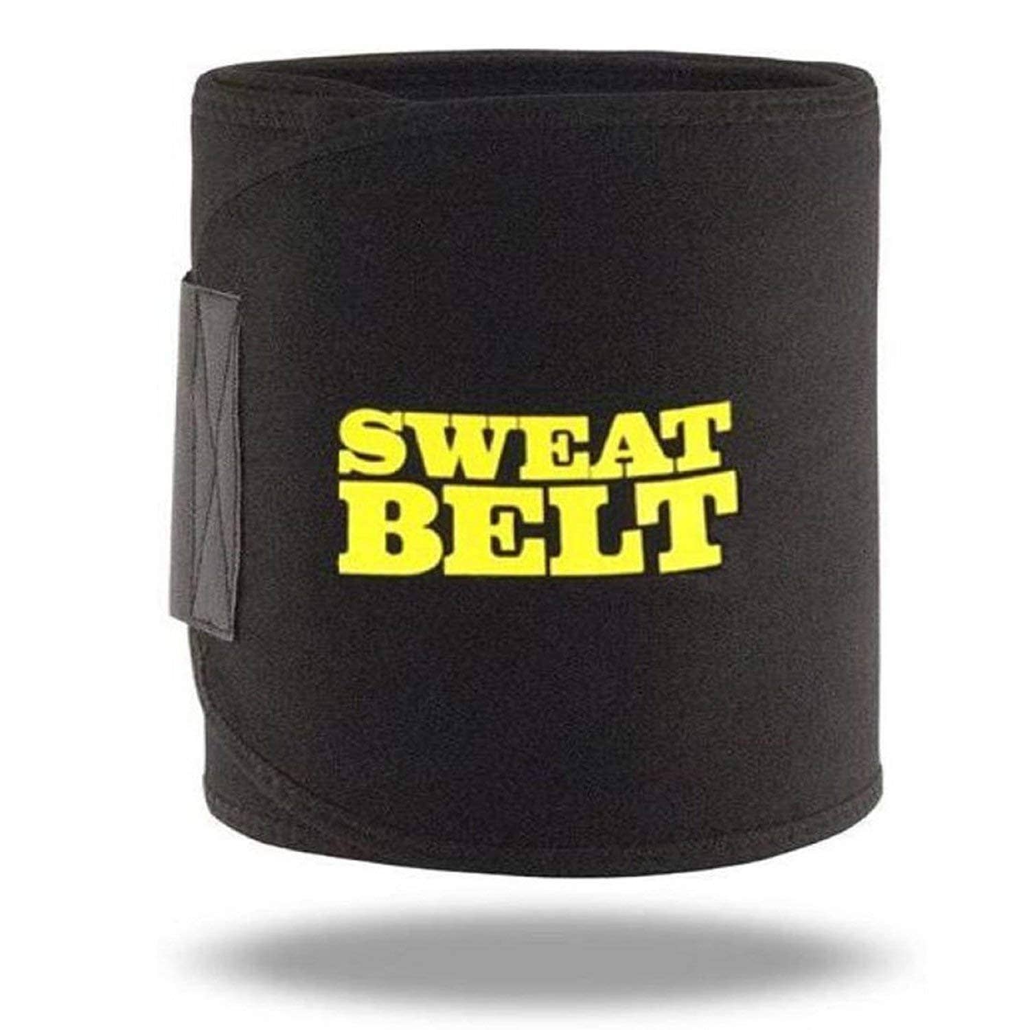 Sweat Slim Belt Free Size for Man and Women Fat Burning Sauna Waist Trainer - Promotes Healthy Sweat, Weight Loss, Lower Back Posture(Free Size)(Both Man and Women) - Sports and Fitness Equipment | Buy online on ZillyBuy