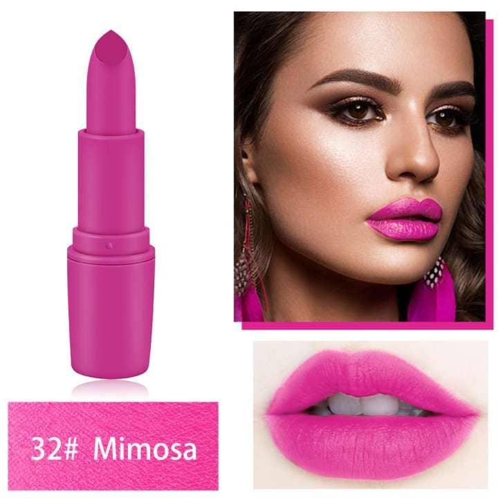 Miss Rose Professional Matte Dark Pink Color Lipstick 3g