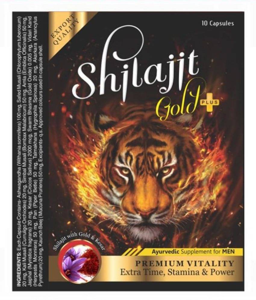     			Cackle's Shilajit Gold Plus Capsule 10 no.s