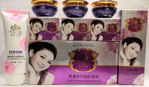jiaobi Jiaobi Youth Whitening Cream 4 in 1 Facial Kit g