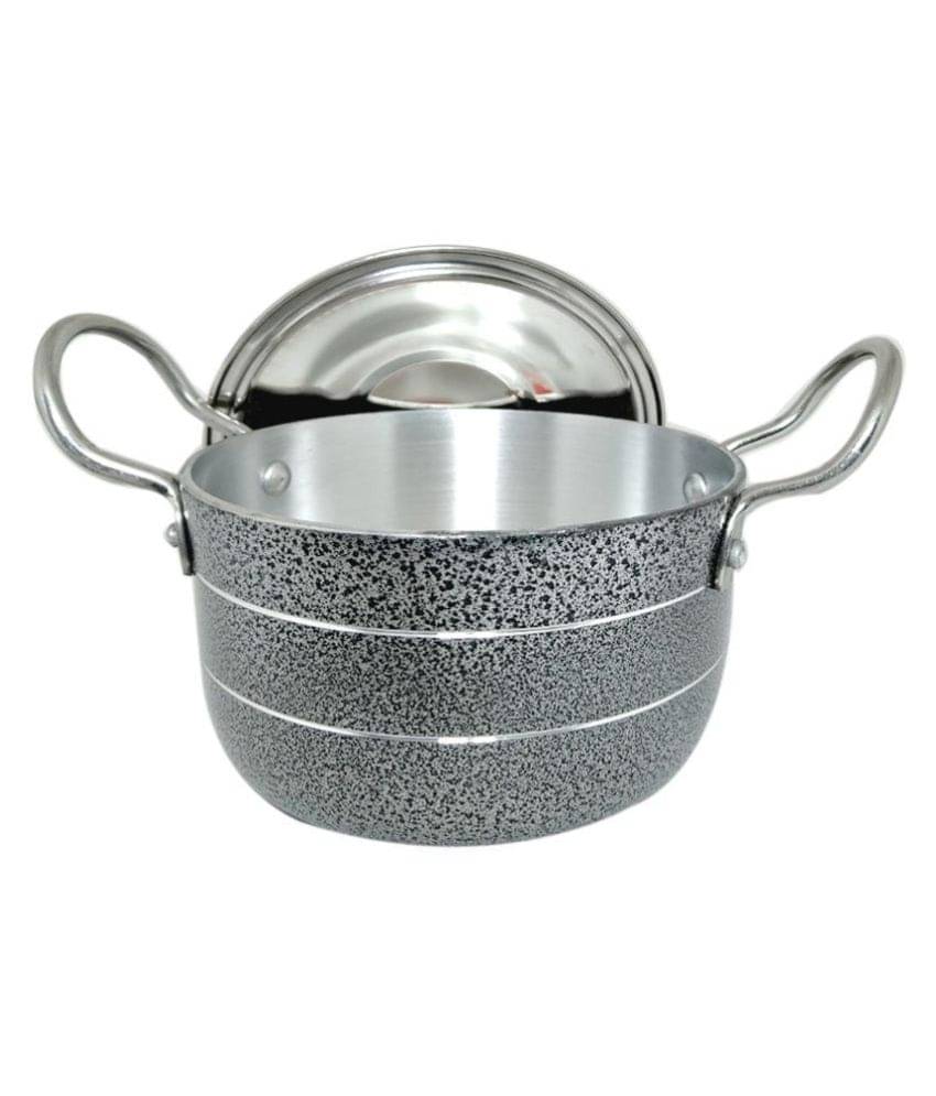     			bartan hub patila/bhagona No Coating Aluminum Tope 16 cm mL