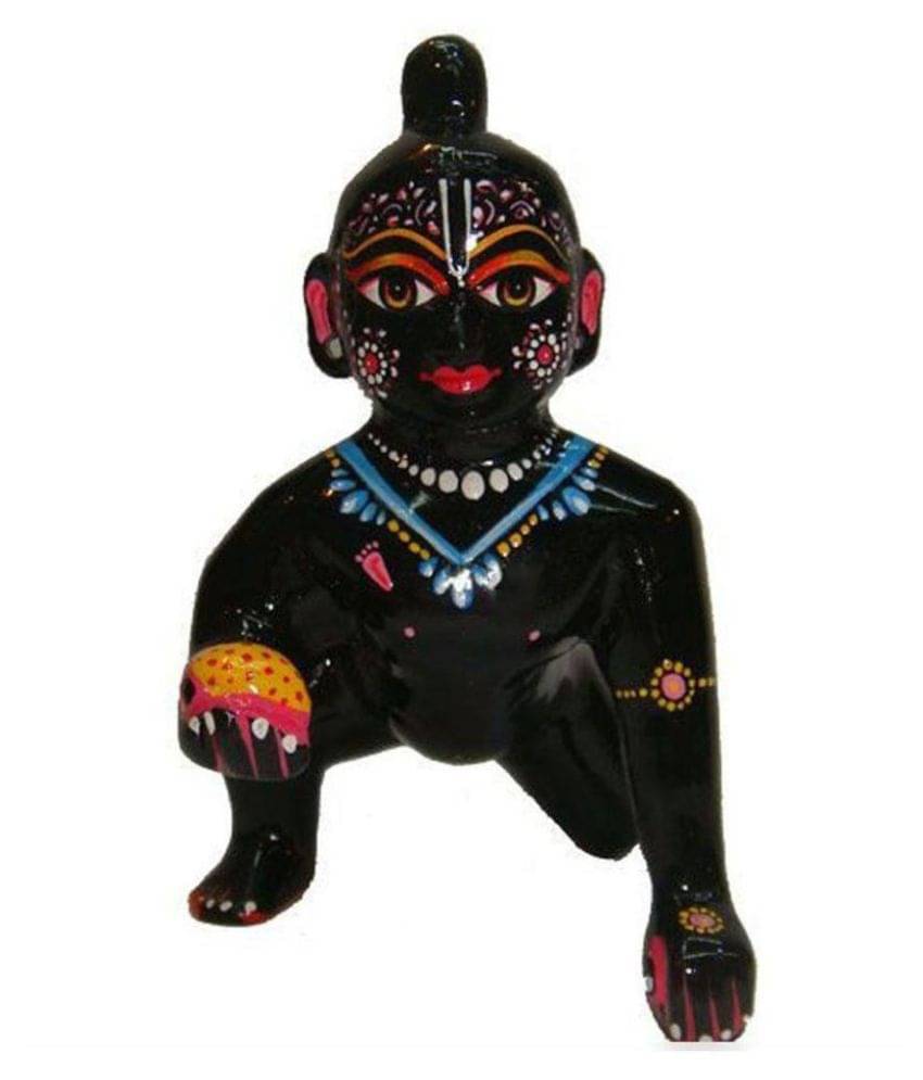    			NITIN ART Laddu Gopal Brass Idol