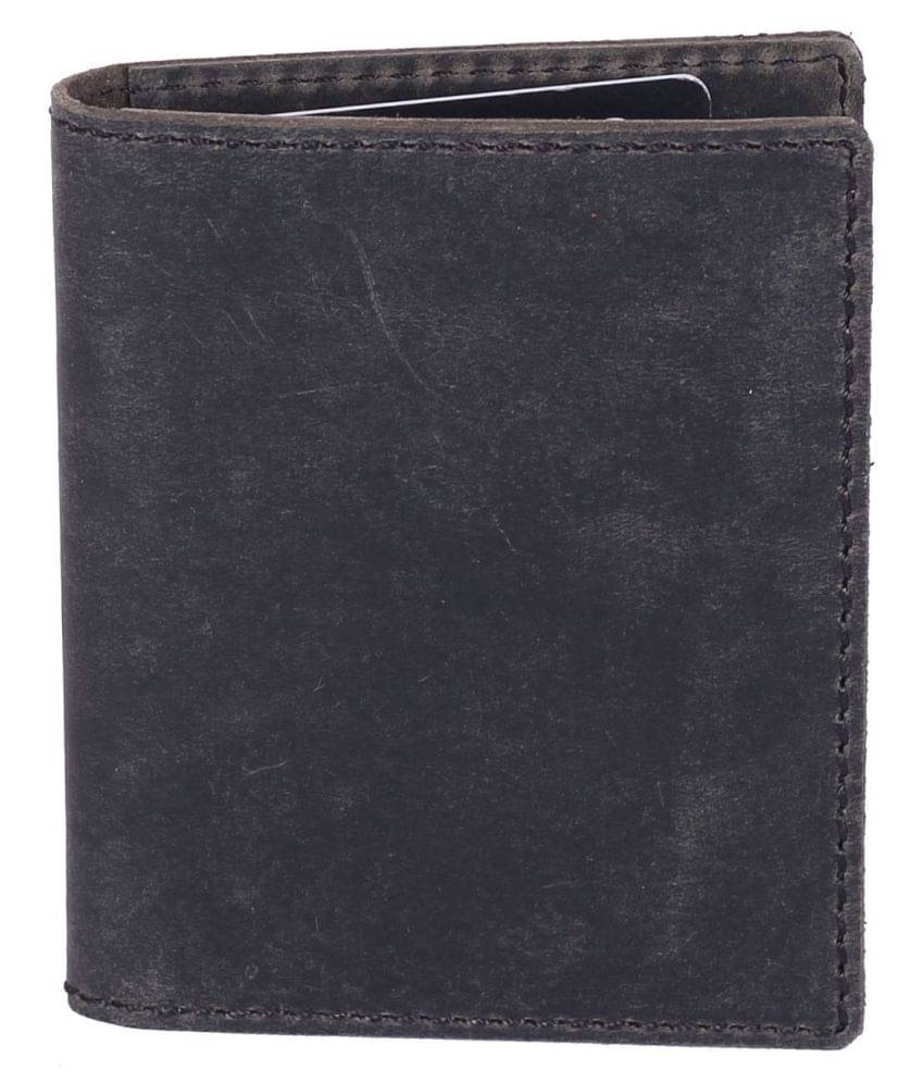     			NUKAICHAU Flap Black Card Holder