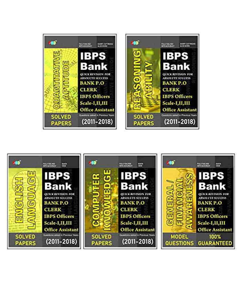 Combo All In One IBPS (Quantitative Aptitude, Reasoning Ability, English Language, Computer Knowledge, General/FA) A Set of 5 Books Combo All In One IBPS (Quantitative Aptitude, Reasoning Ability, English Language, Computer Knowledge, General/FA) A Set of 5 Books