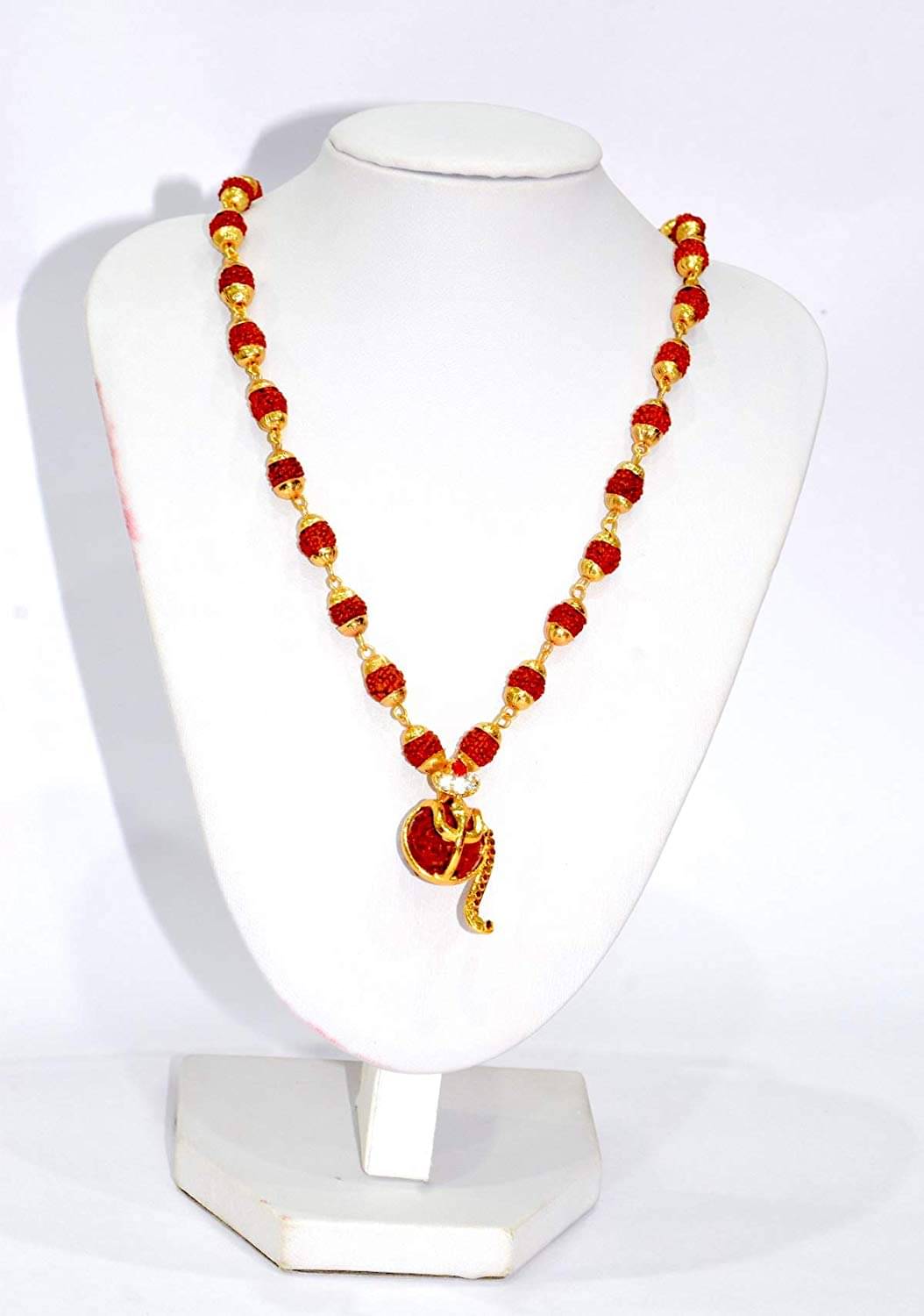    			RUDRA DIVINE Brass Brown Contemporary Designer None Necklace