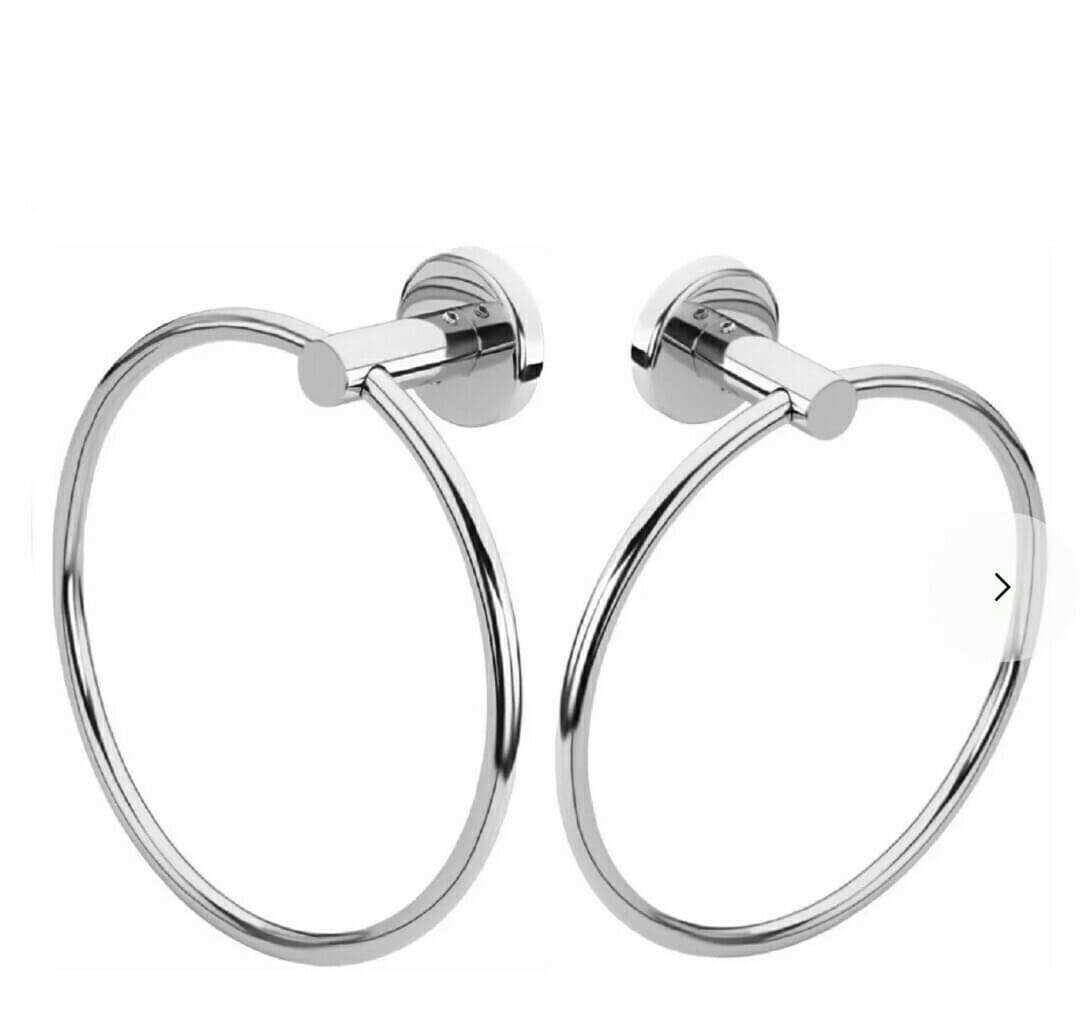     			Deeplax joloo towel ring set of 2 Stainless Steel Towel Ring