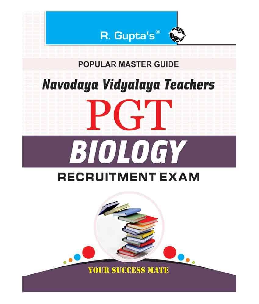 Navodaya Vidyalaya: PGT (Biology) Recruitment Exam Guide     			Navodaya Vidyalaya: PGT (Biology) Recruitment Exam Guide