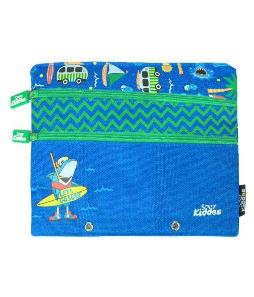     			Fancy A5 pencil Case (Blue) | kids pencil case | School Pencil case | Pencil Case for Kids | Kids pencil Pouch | Boys & Girls Pencil pouch | Blue Color Pencil pouch | Stylish Pencil pouch