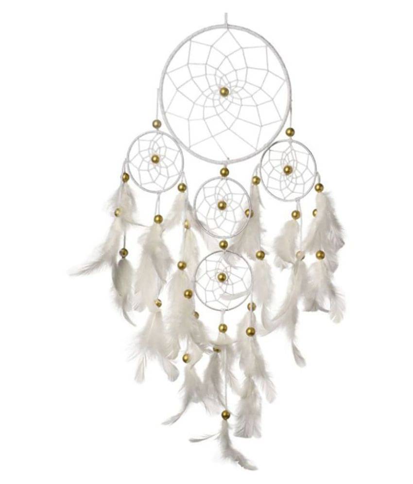     			jsk collection Feather Multicolour Dream Catcher - Pack of 1 ( X cms )