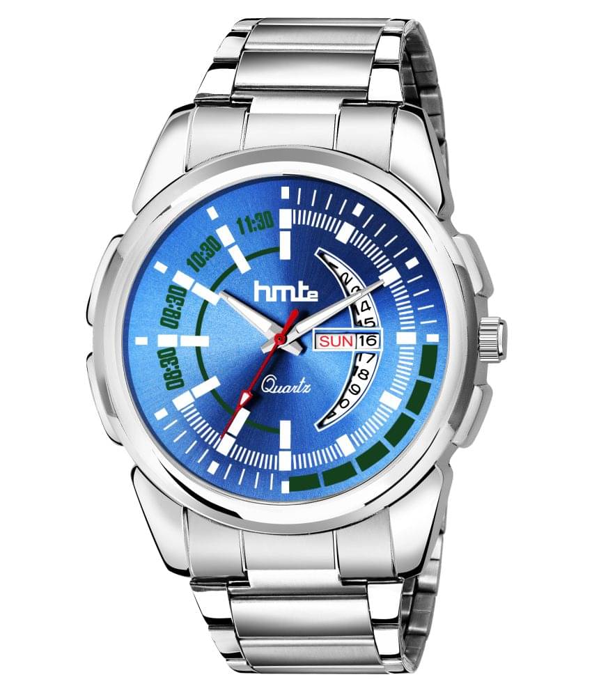     			HMTe - Silver Metal Analog Men's Watch