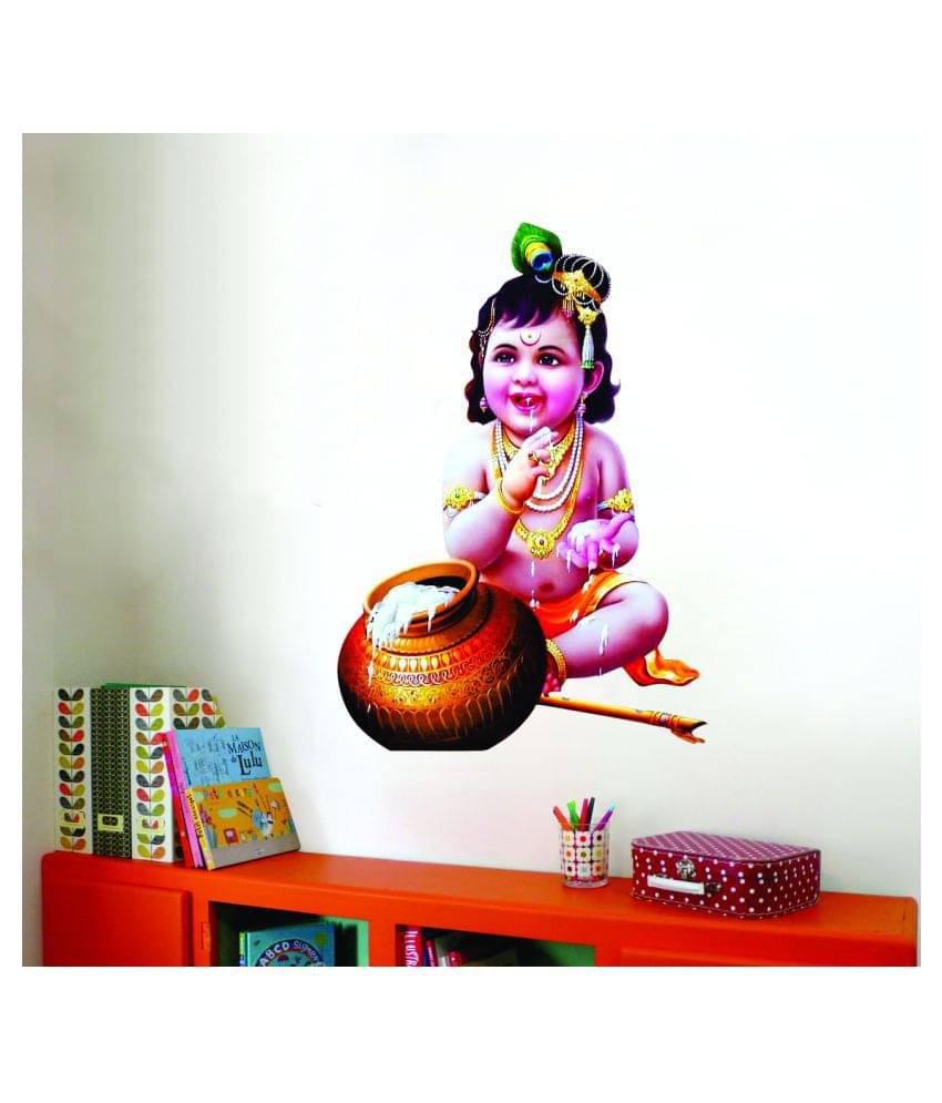 Sticker Studio BAL KRISHNA Religious & Inspirational Sticker ( 40 x 58 cms ) Sticker Studio BAL KRISHNA Religious & Inspirational Sticker ( 40 x 58 cms )