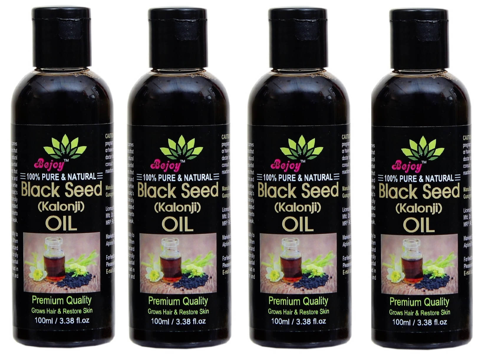 BEJOY 100% Pure Black Seed (Kalonji) Hair Oil 400 mL BEJOY 100% Pure Black Seed (Kalonji) Hair Oil 400 mL