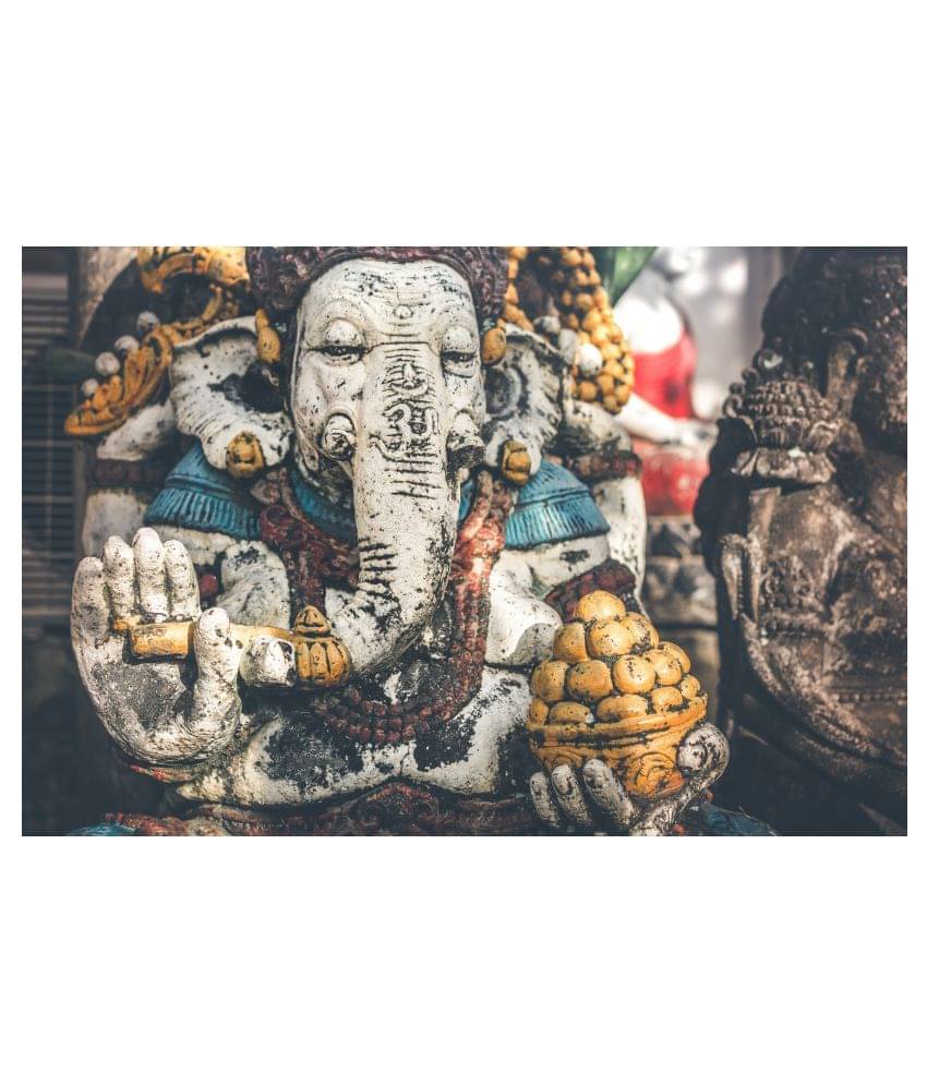     			American Noti Ganpati Paper Wall Poster Without Frame