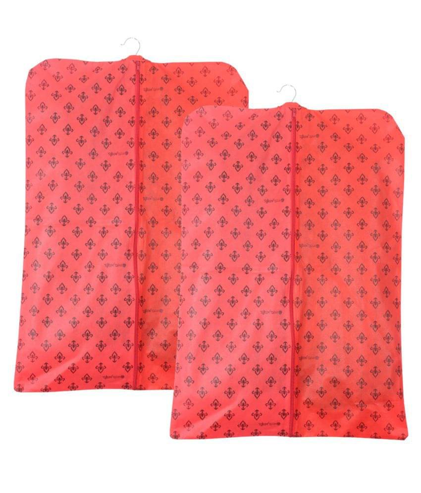     			PrettyKrafts Foldable Non Woven Coat Cover (Set of 2 pcs)