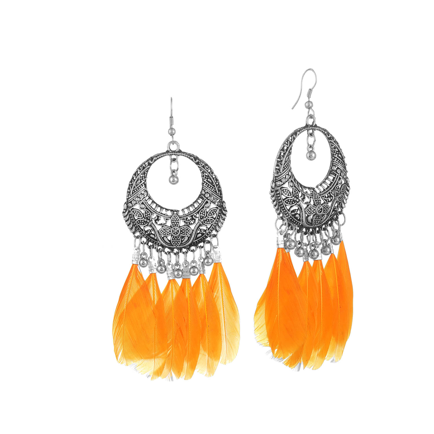     			Darshini Designs Daily Wear Yellow Col our Earrings For Women And Girls
