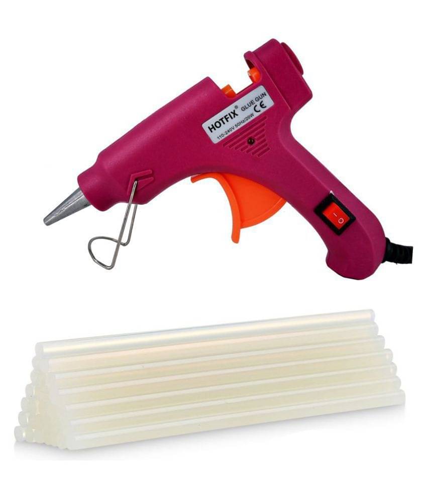     			Hotfix GLUE GUN+20 STICKS 20 Watt Glue Gun