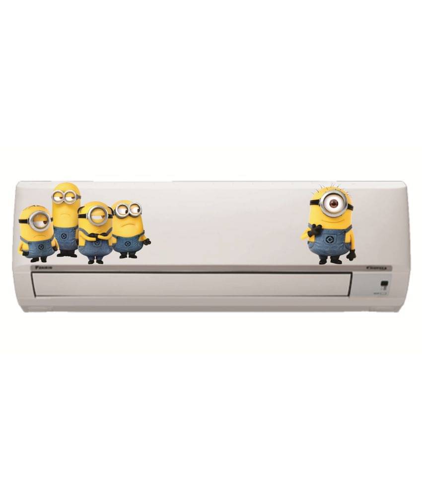 Decor Villa AC Sticker Split Air Conditioner Sticker Floral Sticker ( 21 x 91 cms )     			Decor Villa AC Sticker Split Air Conditioner Sticker Floral Sticker ( 21 x 91 cms )